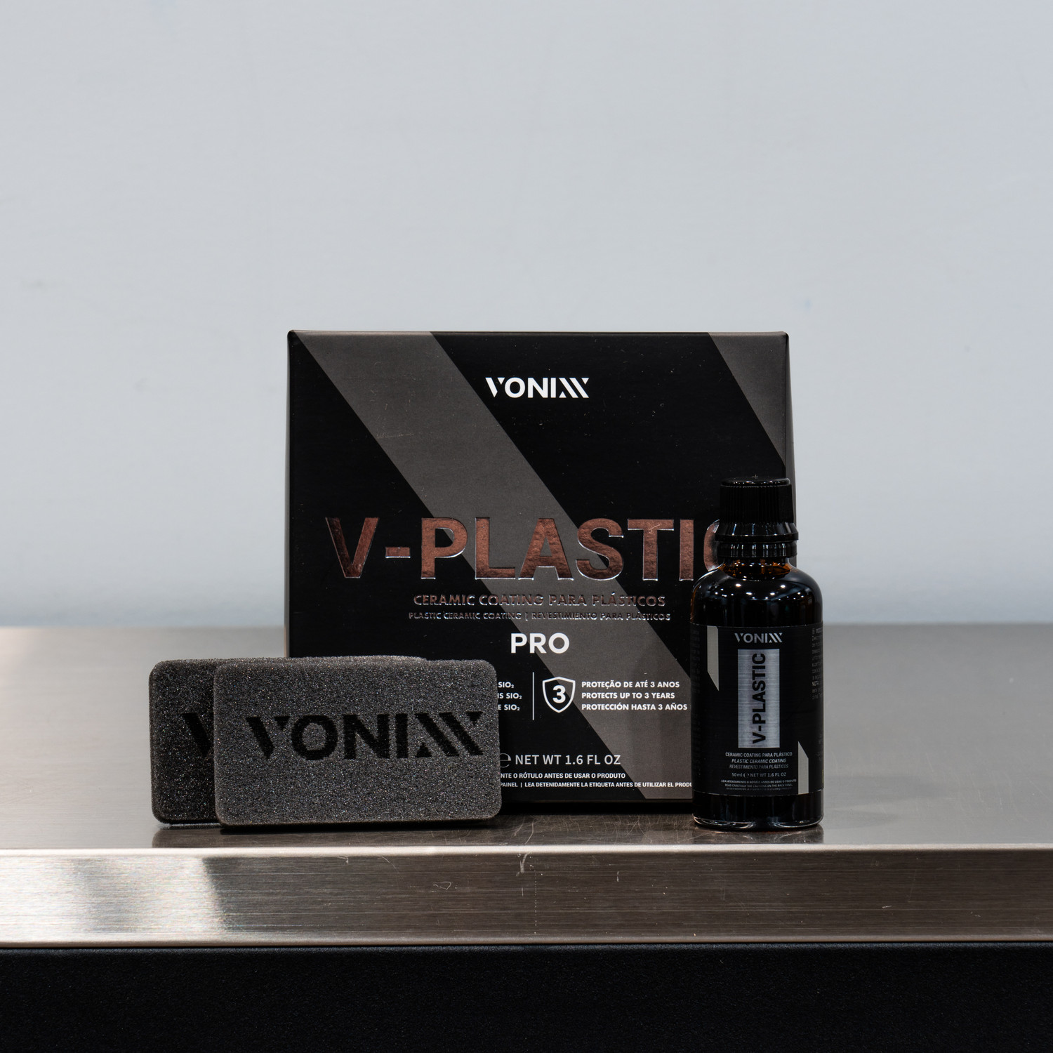 Vonixx V-Plastic PRO Ceramic Coating, 50ml Interior and Exterior Trim  Coating