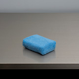 The Clean Garage Blue Microfiber Applicator Pad | Wax Sealant Coatings Dressings