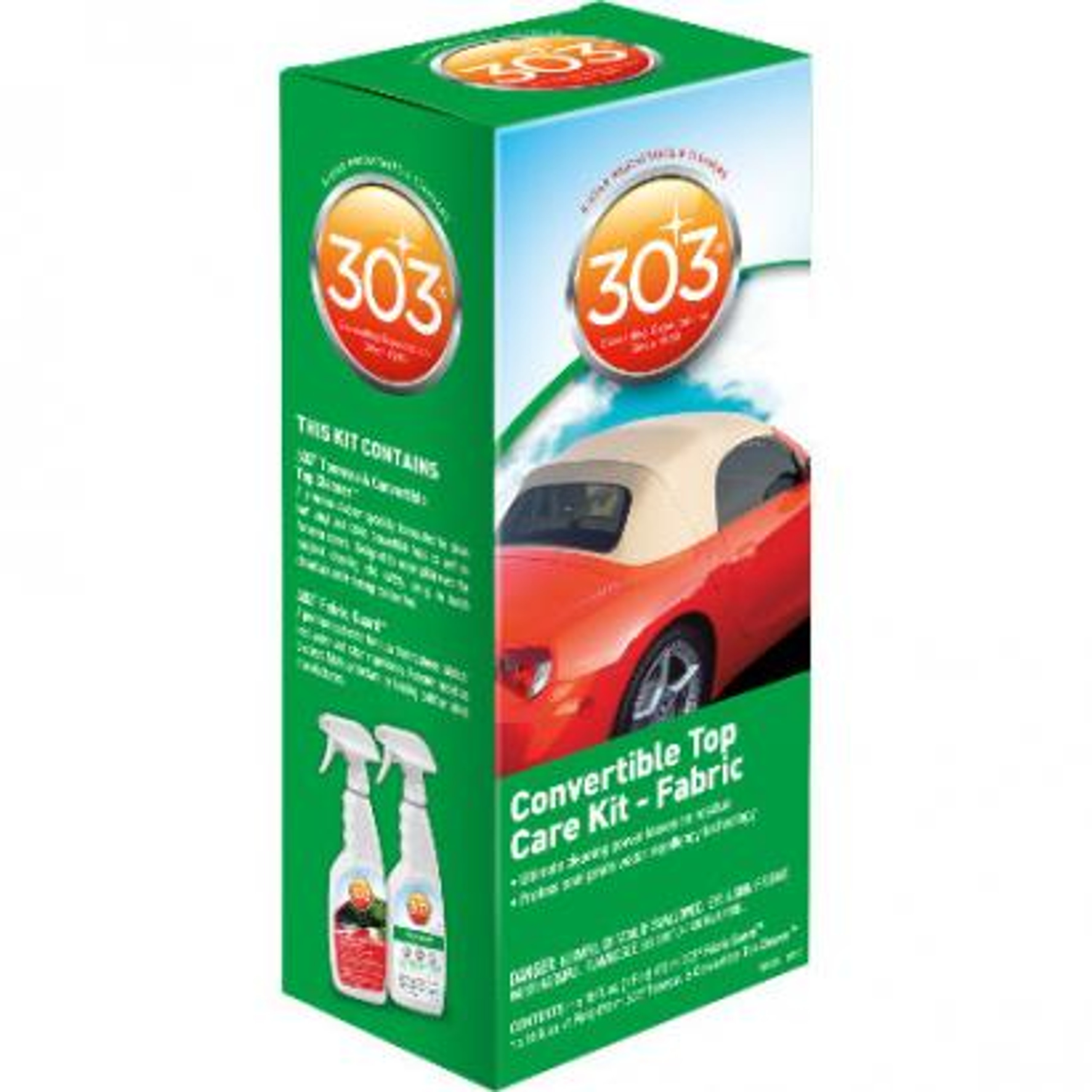 303 Fabric Convertible Top Care Kit Cleaner Protectant 303-fabric-convertible-top-care-kit-cleaner-protectant