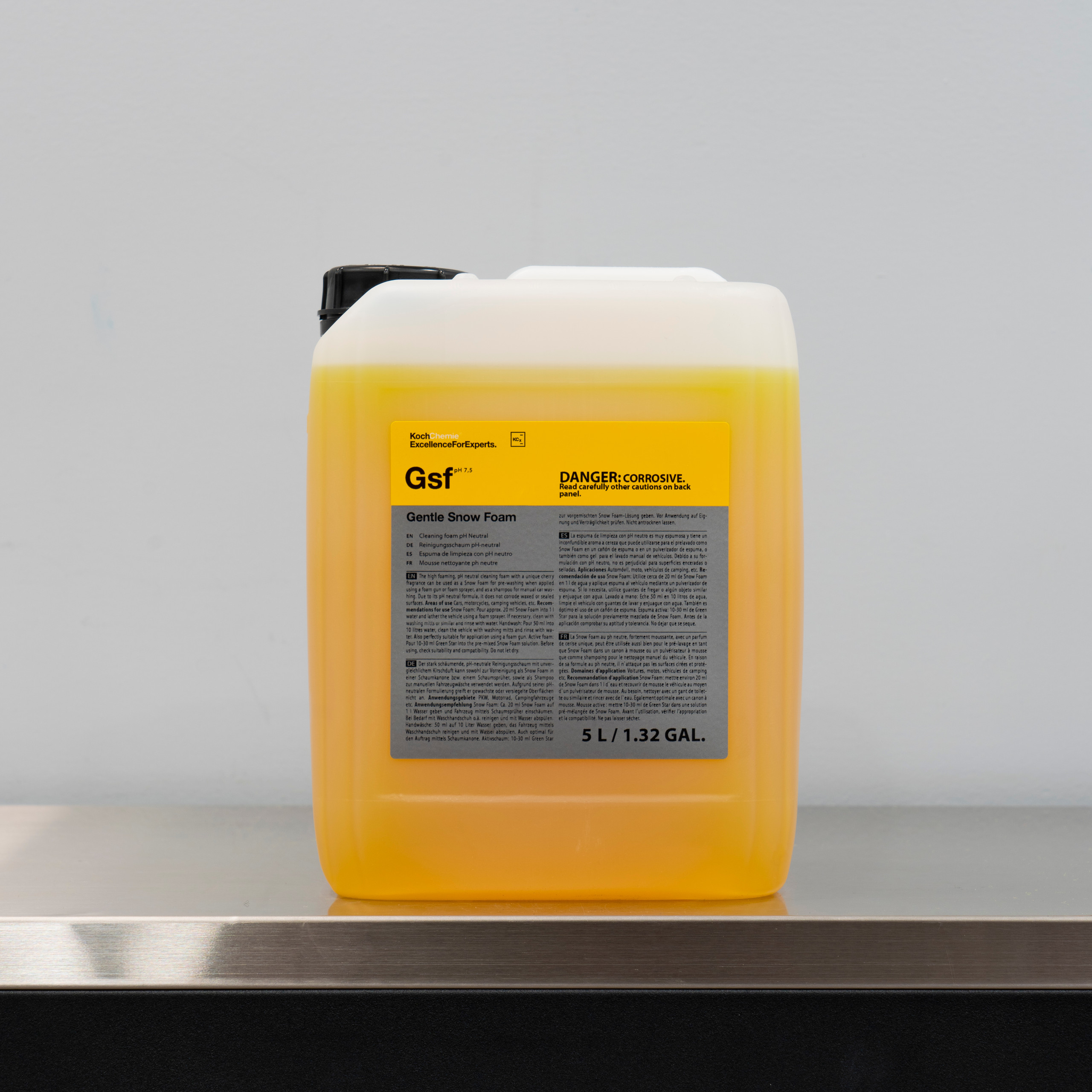 Koch Chemie Gentle Snow Foam 5 Liter | GSF Soap Shampoo 169oz