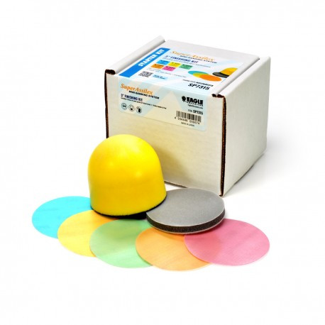 Eagle Abrasives 3" Disc Super Assilex Mini Hand Sanding Kit The Clean Garage