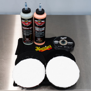 DA Microfiber Correction System 5 inch Starter Kit Meguiars