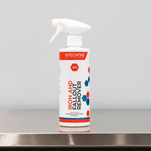 Gtechniq W6 Iron and Fallout Remover 500ml | Decon Spray  The Clean Garage