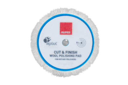 Rupes Cut & Finish Wool Rotary Pad 5" | 125mm Backing Plate
