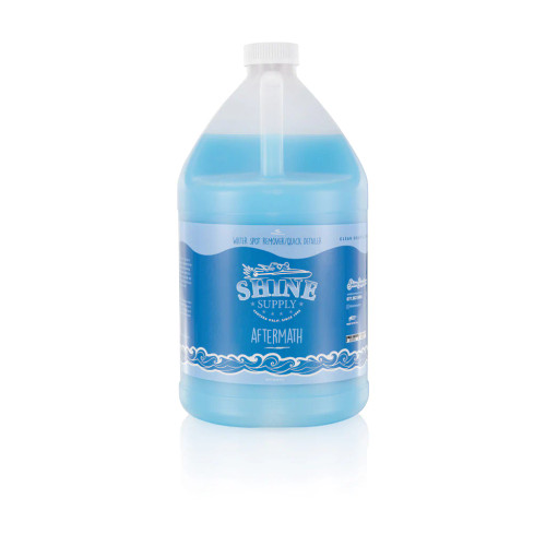  Shine Supply Aftermath 1 Gallon | Marine Quick Detailer Water Spot Remover | The Clean Garage