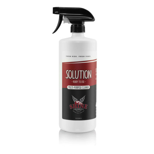 Shine Supply Solution 32oz Ready To Use | Multi Purpose Cleaner | The Clean Garage