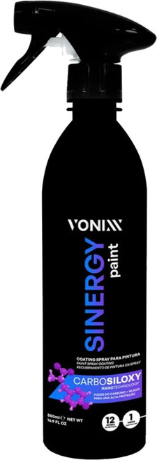 Vonixx Sinergy Paint Spray Coating 500ml | 16.9 oz Ceramic Spray | The Clean Garage