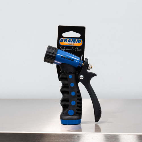 MTM Dramm Garden Hose Sprayer | Blue Gun 3/4" GHT The Clean Garage