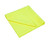 Clean Garage Yellow All Purpose & Polishing 380 GSM Microfiber Towel | Edgeless 16x16