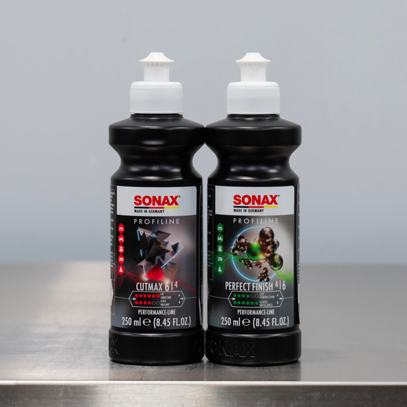 Clean Garage Sonax Perfect Finish and Cutmax 250ml Kit | Cutting Compound and Polish