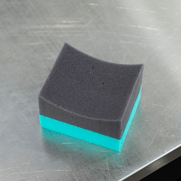 Large Curved Tire Shine and Dressing Applicator | Foam Block Large Curved Tire Shine and Dressing Applicator | Foam Block