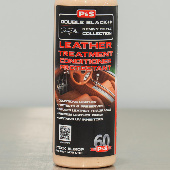 P&S Leather Treatment 16oz  | Double Black Leather Conditioner