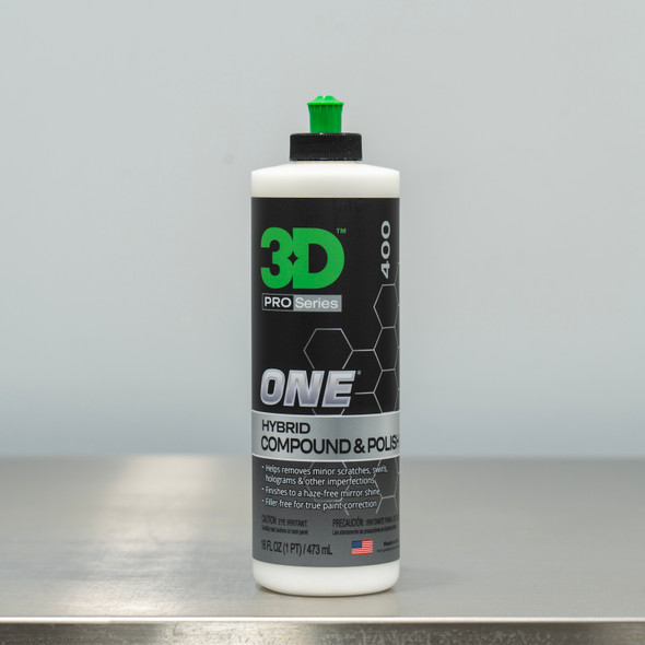 The Clean Garage | 3D ONE Hybrid Compound and Polish | One Step 16oz