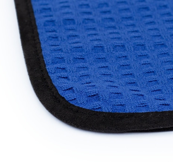 16x24 Microfiber Waffle Weave Towel - Pack of 6 - Blue