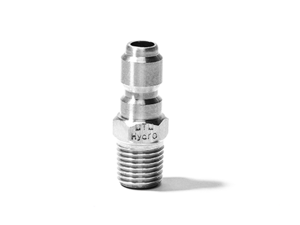 MTM Quick Connect Plug 1/4" Male | Stainless Steel