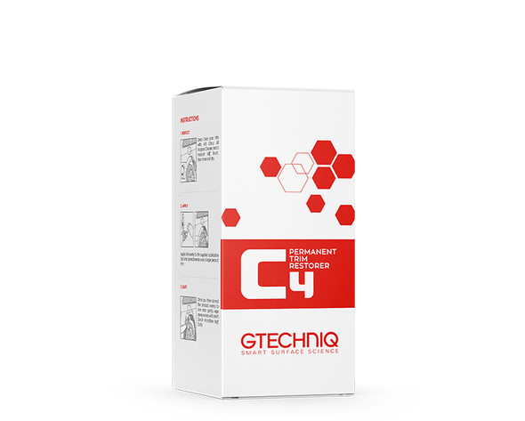 Gtechniq C4 Permanent Trim Restorer 15ml | Protective Ceramic Coating | The Clean Garage