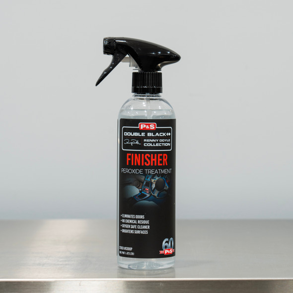 The Clean Garage | P&S Finisher 16oz | Interior Peroxide Treatment & Odor Remover The Clean Garage | P&S Finisher 16oz | Interior Peroxide Treatment & Odor Remover