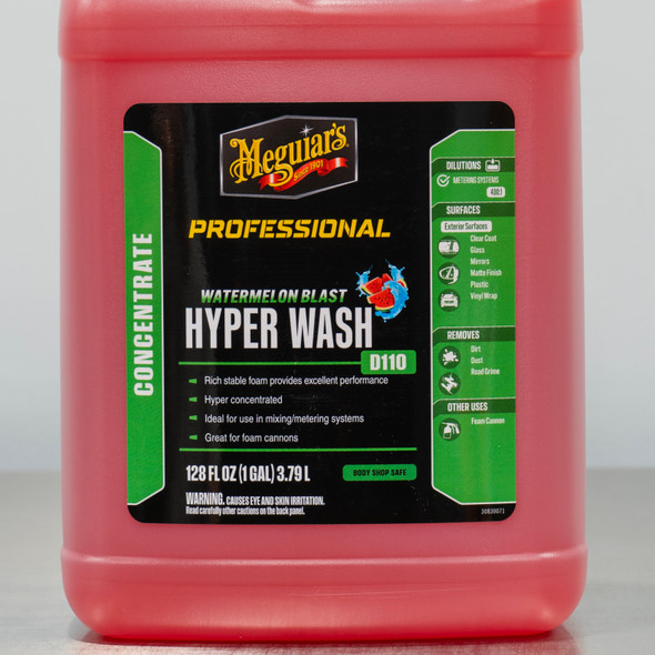 Meguiars D110 Hyper Wash 1 Gallon | Highy Concentrated Car Shampoo