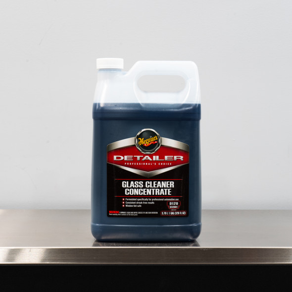 The Clean Garage | Meguiars D120 Glass Cleaner 1 Gallon | Concentrated D12001