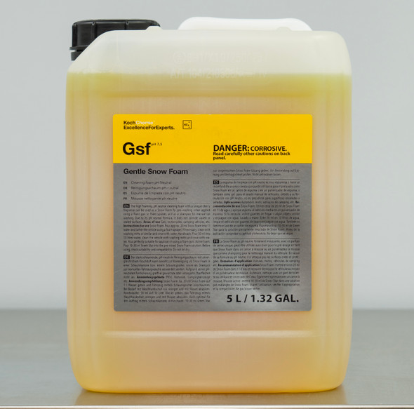 Koch Chemie Gentle Snow Foam 5 Liter | GSF Soap Shampoo 169oz
