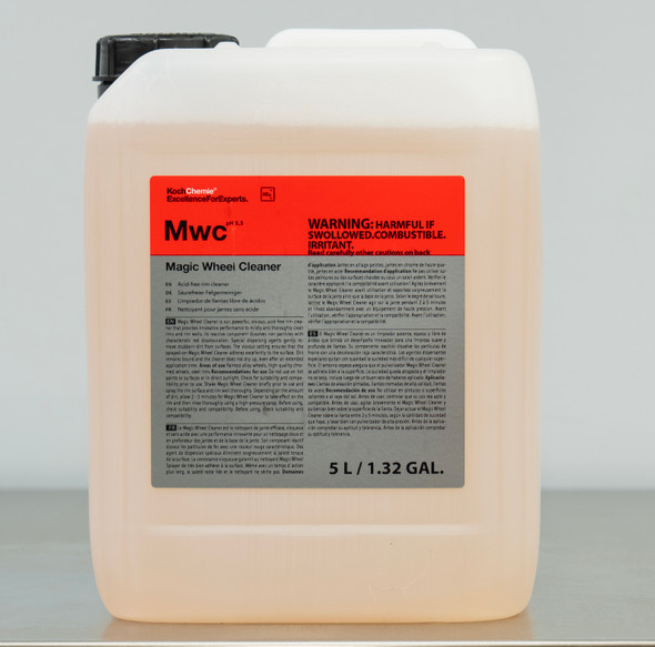 Koch Chemie Magic Wheel Cleaner 5 Liter | Acid Free Rim Cleaner 169oz
