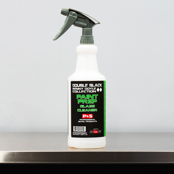 The Clean Garage | P&S Paint Prep and Glass Cleaner Empty Spray Bottle | Chemical Resistant Trigger