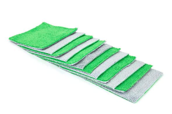 AutoFiber Saver Sheet 12 Pack | Coating Applicator Cloth With Barrier Green | The Clean Garage