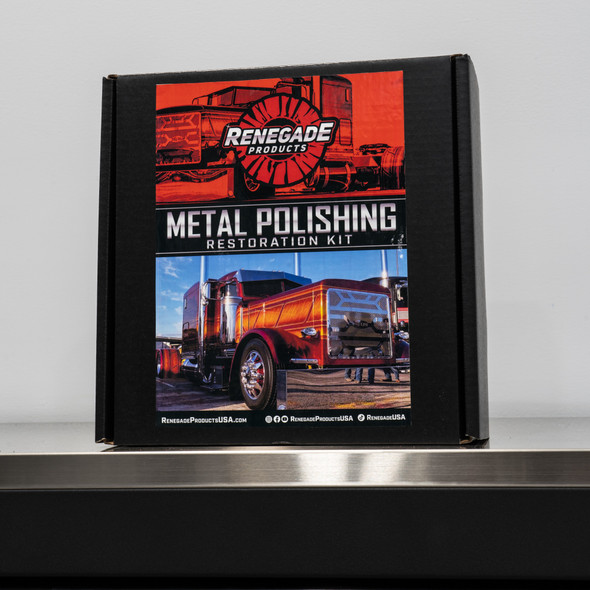 Renegade Metal Polishing and Big Rig Box Kit | For Rotary Polisher or Angle Grinder | The Clean Garage