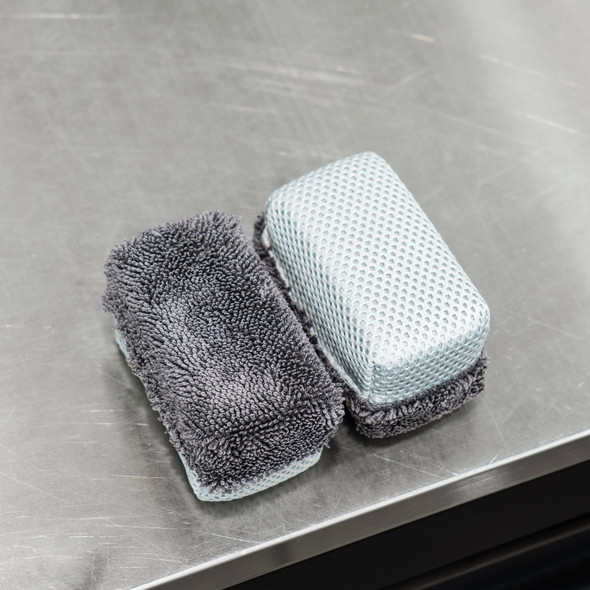 AutoFiber Tire Saver | 2 Pack | Dressing Applicator with Barrier Layer The Clean Garage AutoFiber Tire Saver | 2 Pack | Dressing Applicator with Barrier Layer The Clean Garage