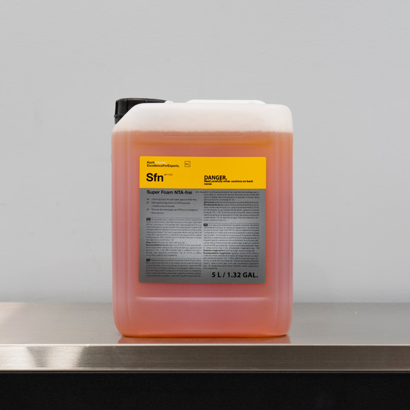 The Clean Garage | Koch Chemie Super Foam NTA-frei 5 Liter | Alkaline Pre Wash Foam 169oz