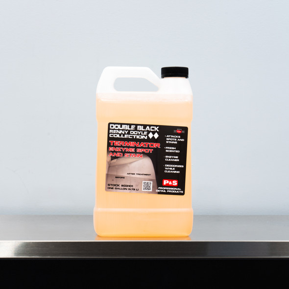 The Clean Garage | P&S Terminator 1 Gallon | Interior Cleaner Enzyme Spot & Stain Remover