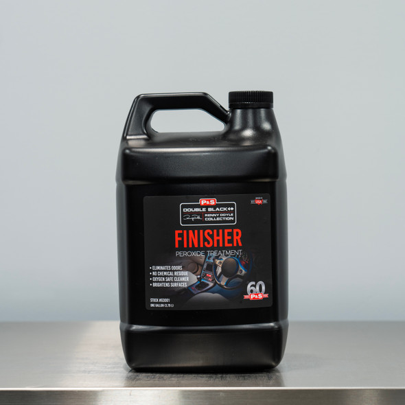 The Clean Garage | P&S Finisher 1 Gallon | Interior Peroxide Treatment & Odor Remover The Clean Garage | P&S Finisher 1 Gallon | Interior Peroxide Treatment & Odor Remover