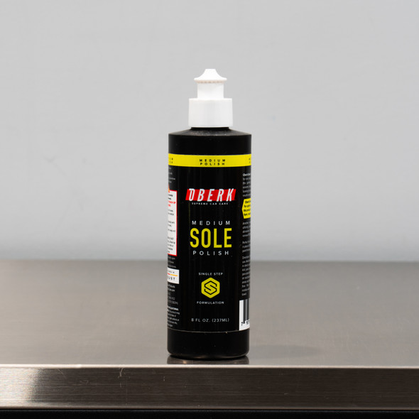 The Clean Garage | Oberk Supreme Sole Medium Polish 8oz | One Single Step Formulation