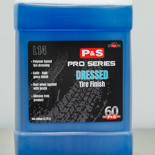 P&S Dressed Tire Finish 1 Gallon | Silicone Free Tire Dressing