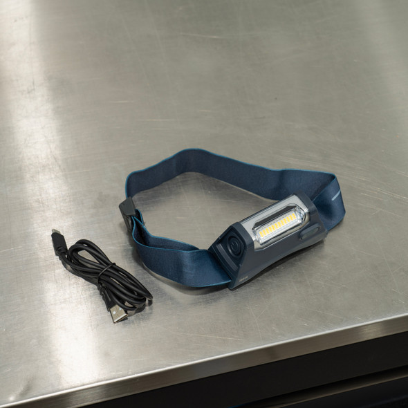 The Clean Garage | Scangrip I-View Head Lamp | Rechargeable 400 Lumen LED Work Light