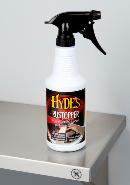 The Clean Garage | Hyde's Serum Rustopper 16oz | Hydes Rust Stopper for Brakes