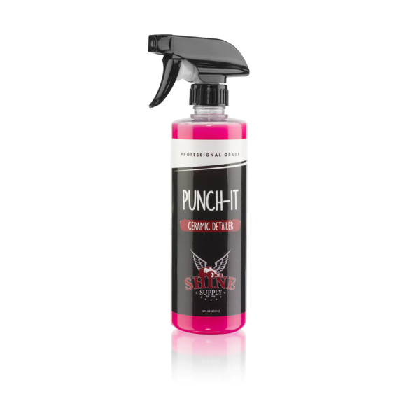 Shine Supply Punch It 16oz | Ceramic Detailer Spray | The Clean Garage
