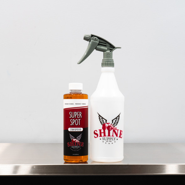 Shine Supply Super Spot 16oz with Spray Bottle | Enzyme Stain Remover The Clean Garage