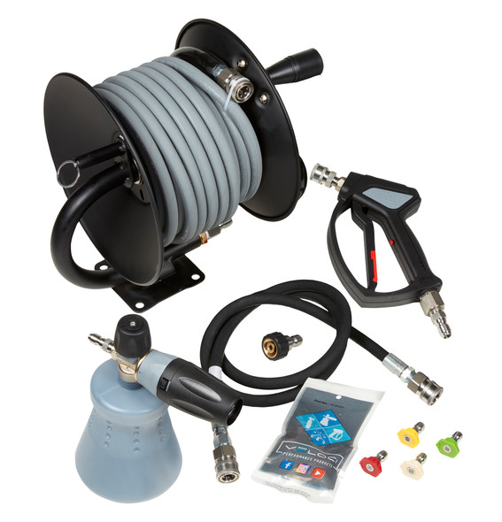 HRP Manual Hose Reel Professional Mtm Hydro made of Plastic.