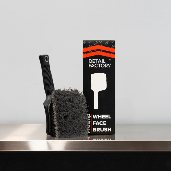 The Clean Garage | Detail Factory Wheel Face Brush | Pro Grip Soft Rim Brush
