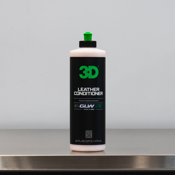 3D GLW Series Leather Conditioner 16oz | Restores and Revitalizes The Clean Garage