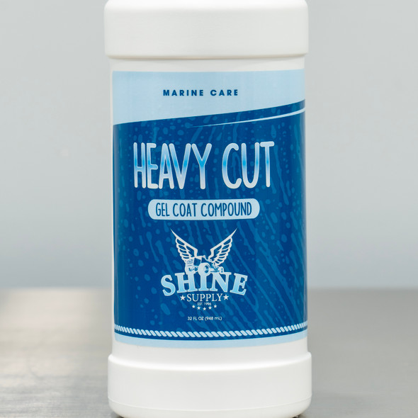 Shine Supply Heavy Cut 32oz | Gel Coat Compound
