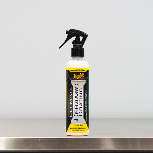 Meguiars Ultimate Ceramic Coating 8oz | Ultra Durable Ceramic Spray Coating The Clean Garage