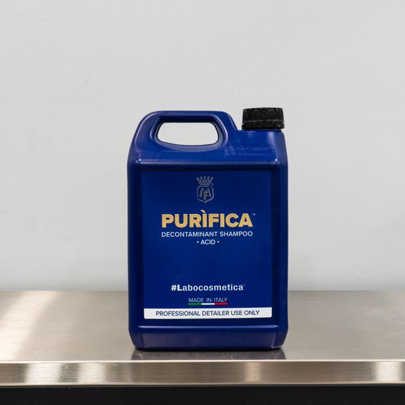 Labocosmetica PURIFICA 4.5 Liter | Acid Decontaminant Shampoo 152oz The Clean Garage