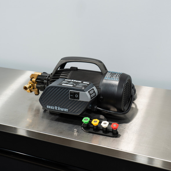 Active 2.3 Pressure Washer | New Version Bare Unit | 1100 PSI 2.3 GPM The Clean Garage Active 2.3 Pressure Washer | New Version Bare Unit | 1100 PSI 2.3 GPM The Clean Garage