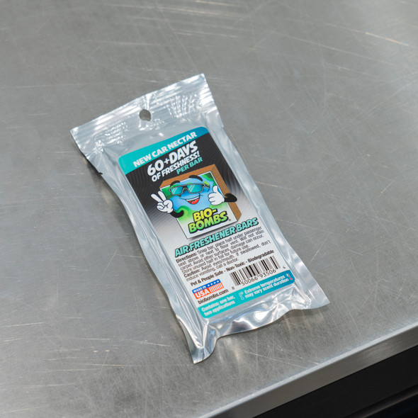 Bio-Bombs Air Freshener Bar | New Car Nectar Scent The Clean Garage Bio-Bombs Air Freshener Bar | New Car Nectar Scent The Clean Garage