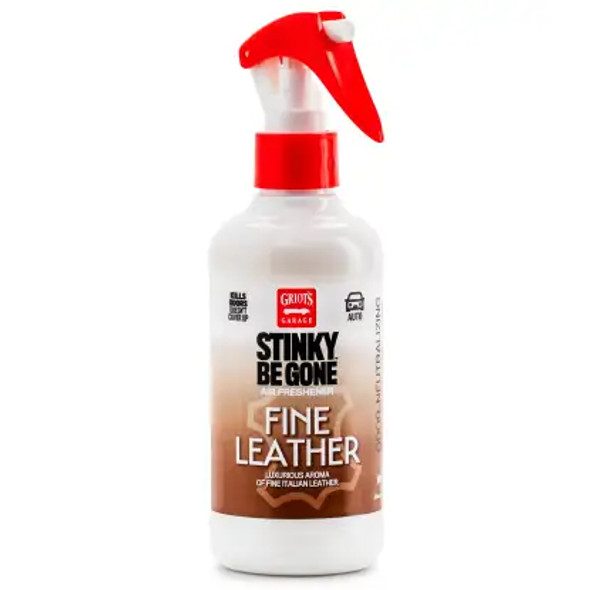 Griots Garage Stinky Be Gone Air Freshener Spray 8oz | Fine Leather | The Clean Garage