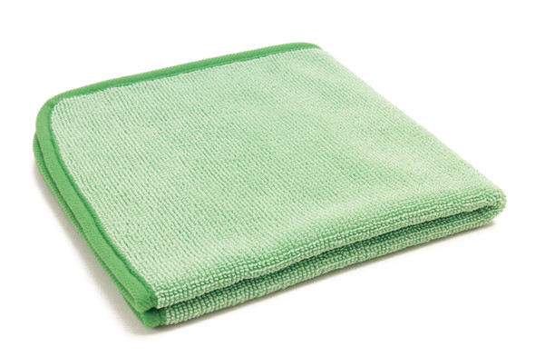 The Clean Garage AutoFiber Korean Twist Glass and Paint Microfiber Towels | 3 Pack | Green