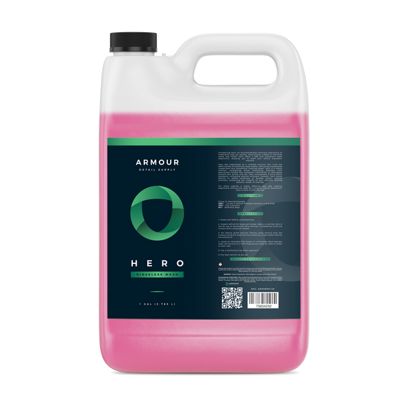 Armour Detail Supply Hero 1 Gallon | Rinseless Wash Concentrate | The Clean Garage