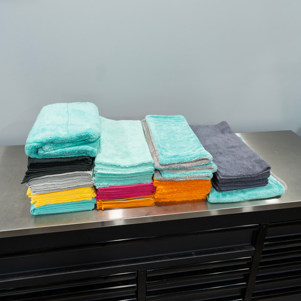 Microfiber Towel Starter Kit | 100 Towels | 12 Varieties The Clean Garage Microfiber Towel Starter Kit | 100 Towels | 12 Varieties The Clean Garage